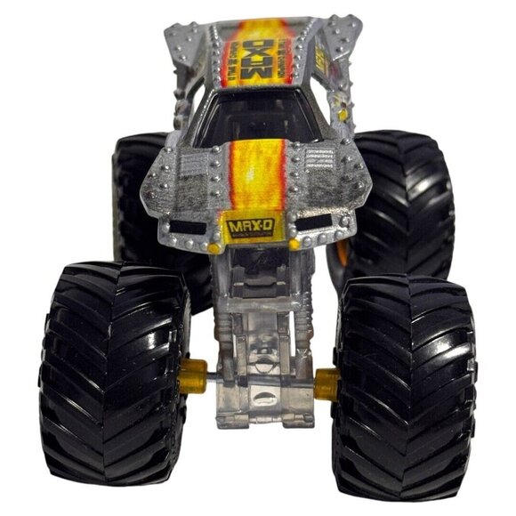 Hot Wheels Monster Jam 1:64 Max D Monster Truck See-Thru Crew Series Collectible - Picture 2 of 5